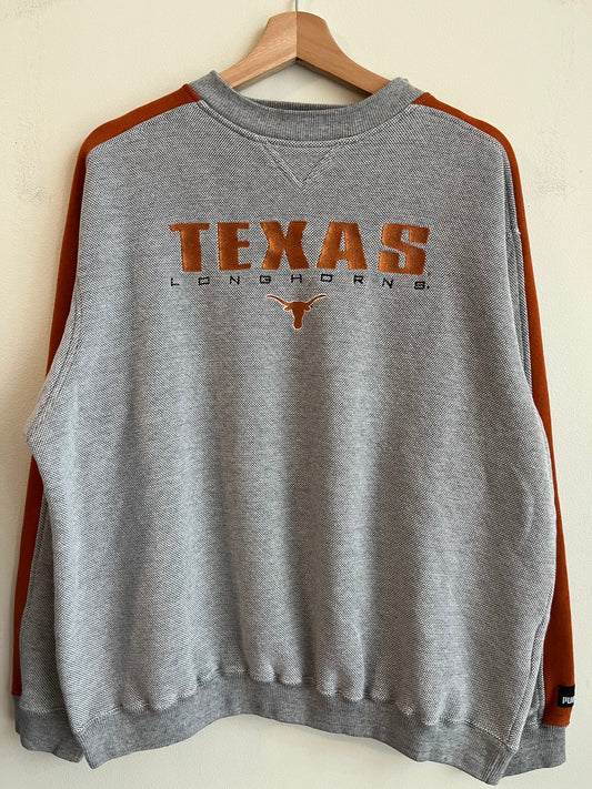 00s Texas Longhorns Puma Two Tone Crewneck (L)