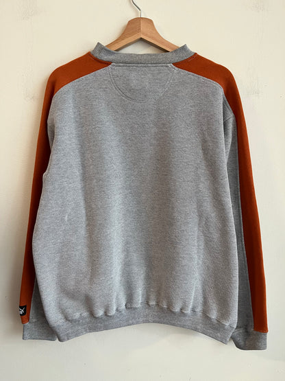 00s Texas Longhorns Puma Two Tone Crewneck (L)