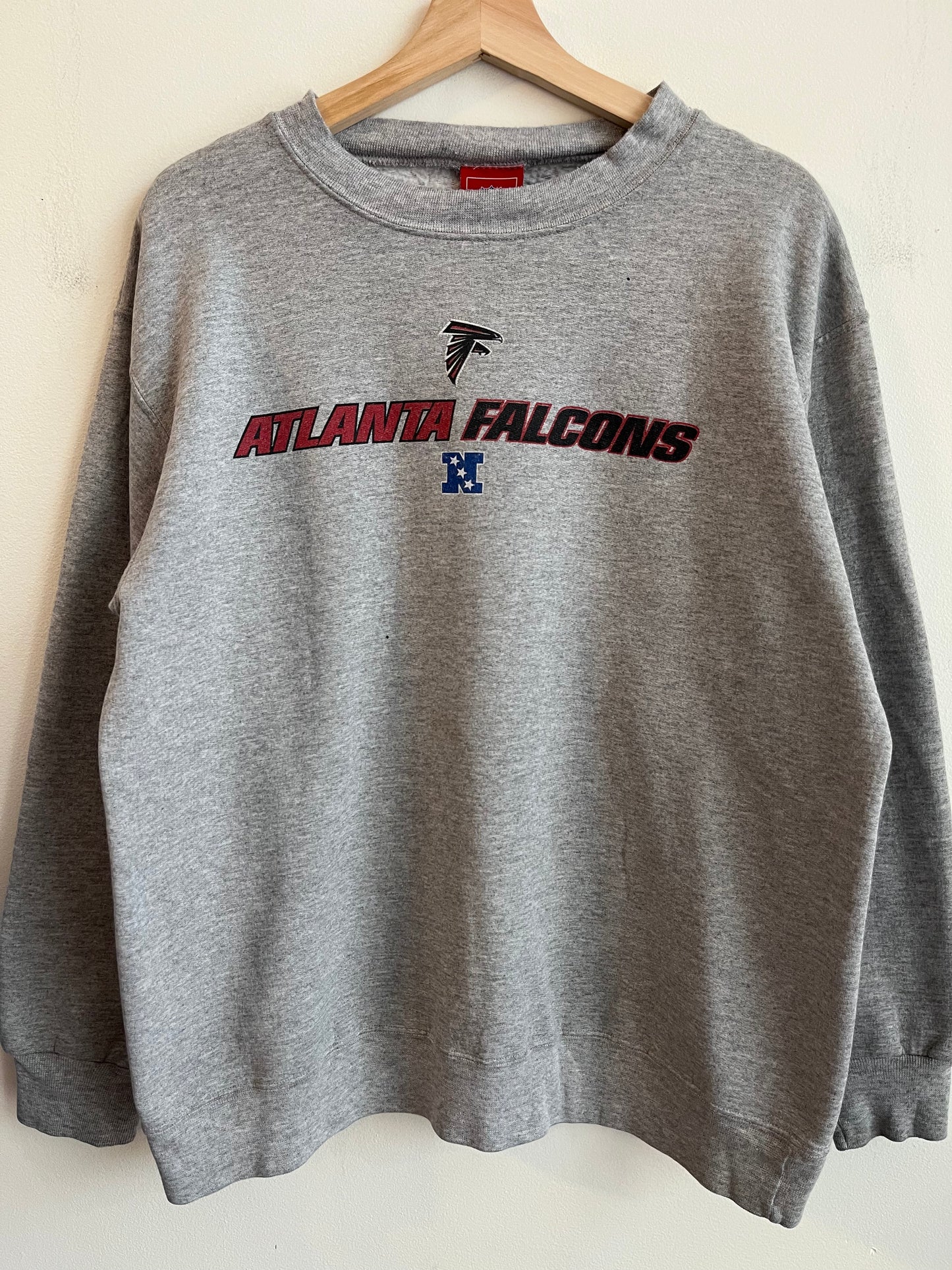 2000s Atlanta Falcons Grey Essential Crewneck (L)