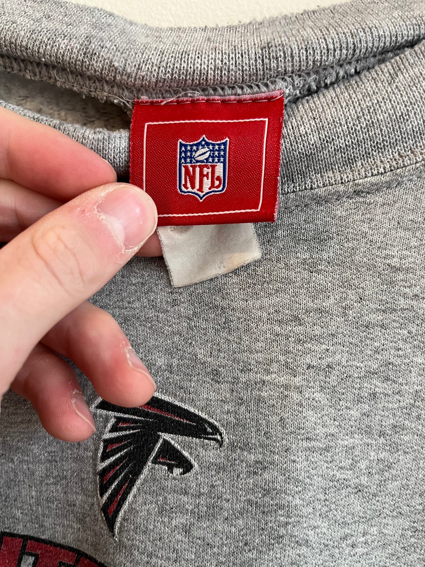2000s Atlanta Falcons Grey Essential Crewneck (L)