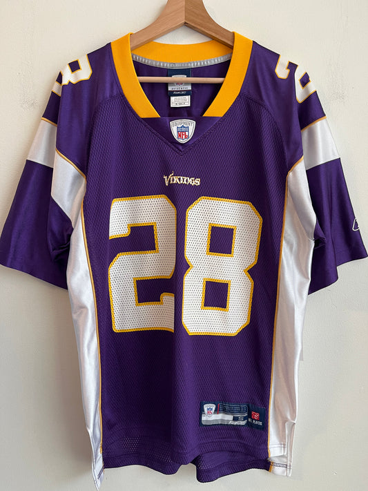 00s Minnesota Vikings Adrian Peterson Reebok Jersey (S)