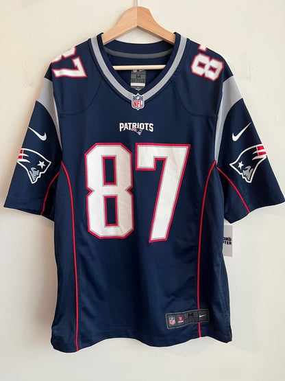 2016 New England Patriots Rob Gronkowski Home Jersey (M)