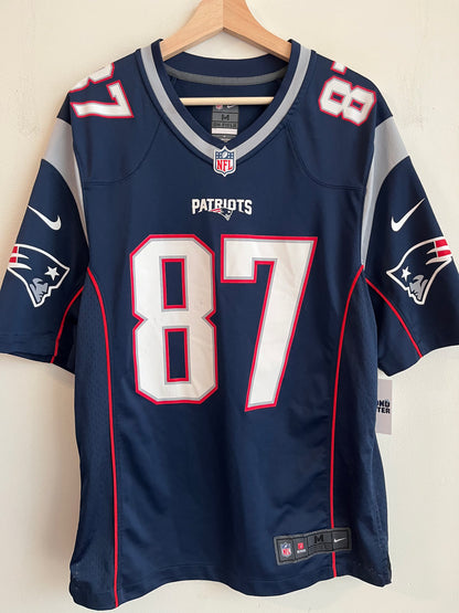 2016 New England Patriots Rob Gronkowski Home Jersey (M)