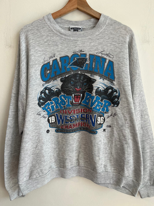 1996 Carolina Panthers "First Ever" Collector's Edition Crewneck (XL)