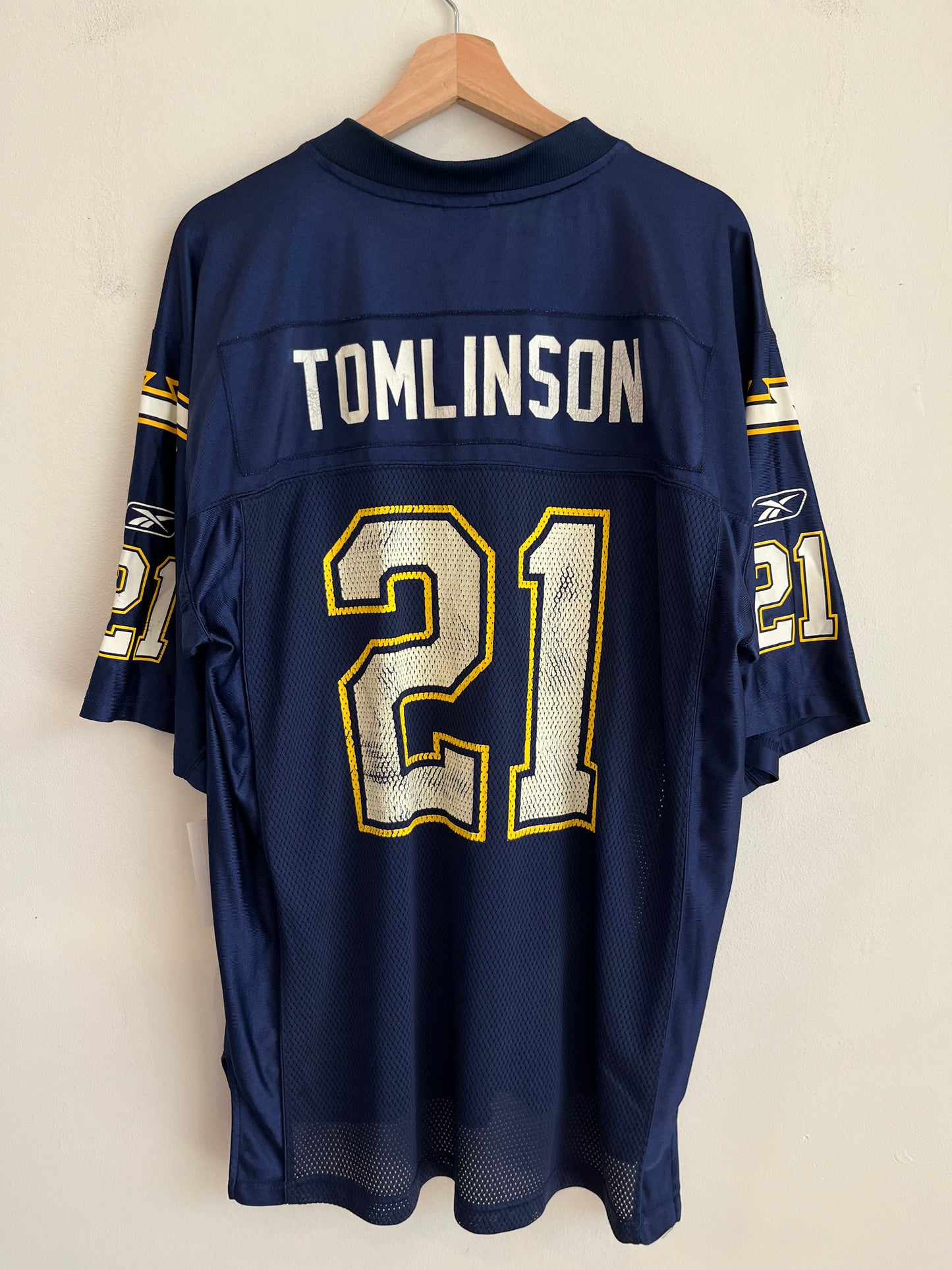 00s San Diego Chargers Cracked LaDainian Tomlinson Jersey (M)