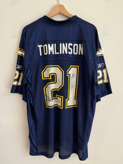 00s San Diego Chargers Cracked LaDainian Tomlinson Jersey (M)