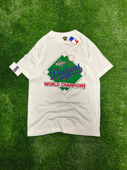 1988 Los Angeles Dodgers World Series Vintage Deadstock MLB Tee (L)