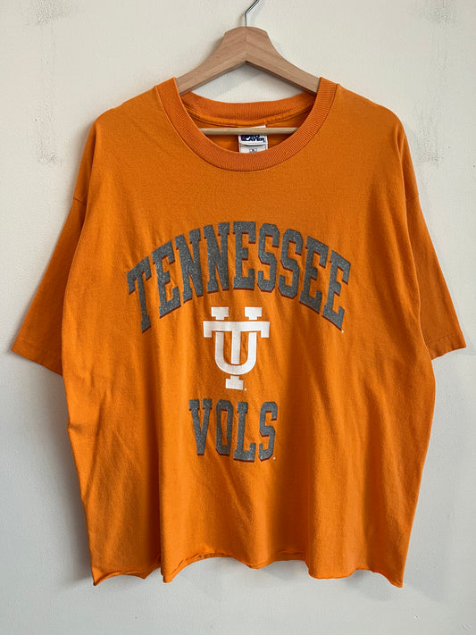 90s Tennessee Vols Pro Player Orange Spell Out Tee (XL)