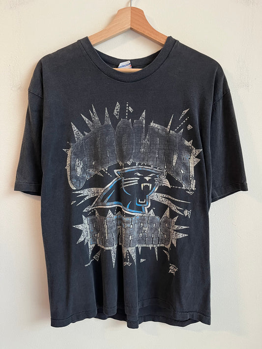 1993 Carolina Panthers Faded Warfield Shattered Graphic Tee (L)