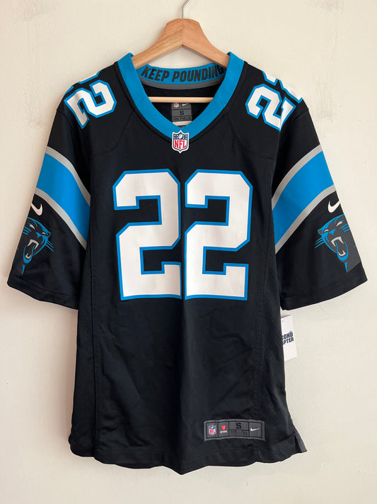 2010s Carolina Panthers Christian McCaffrey Nike Home Jersey (S)