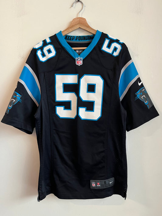 2013 Carolina Panthers Luke Kuechly Nike Home Jersey (S)