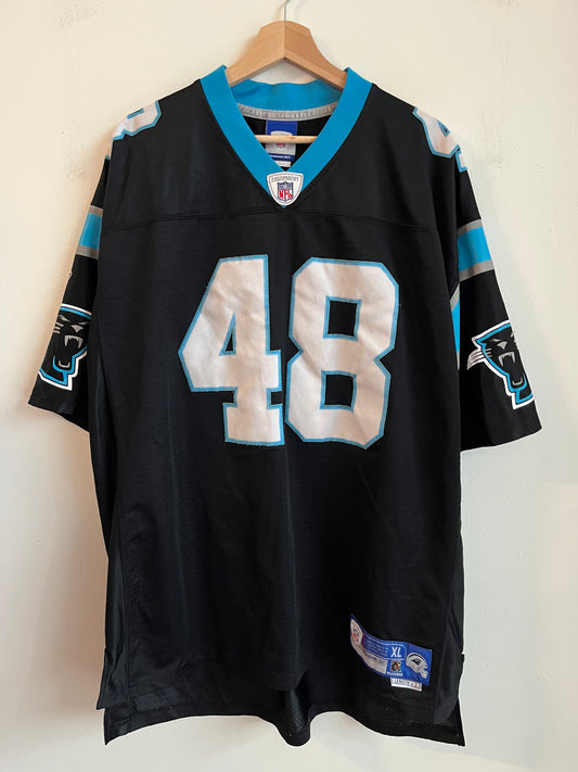 00s Carolina Panthers Stephen Davis Stitched Jersey (XL)