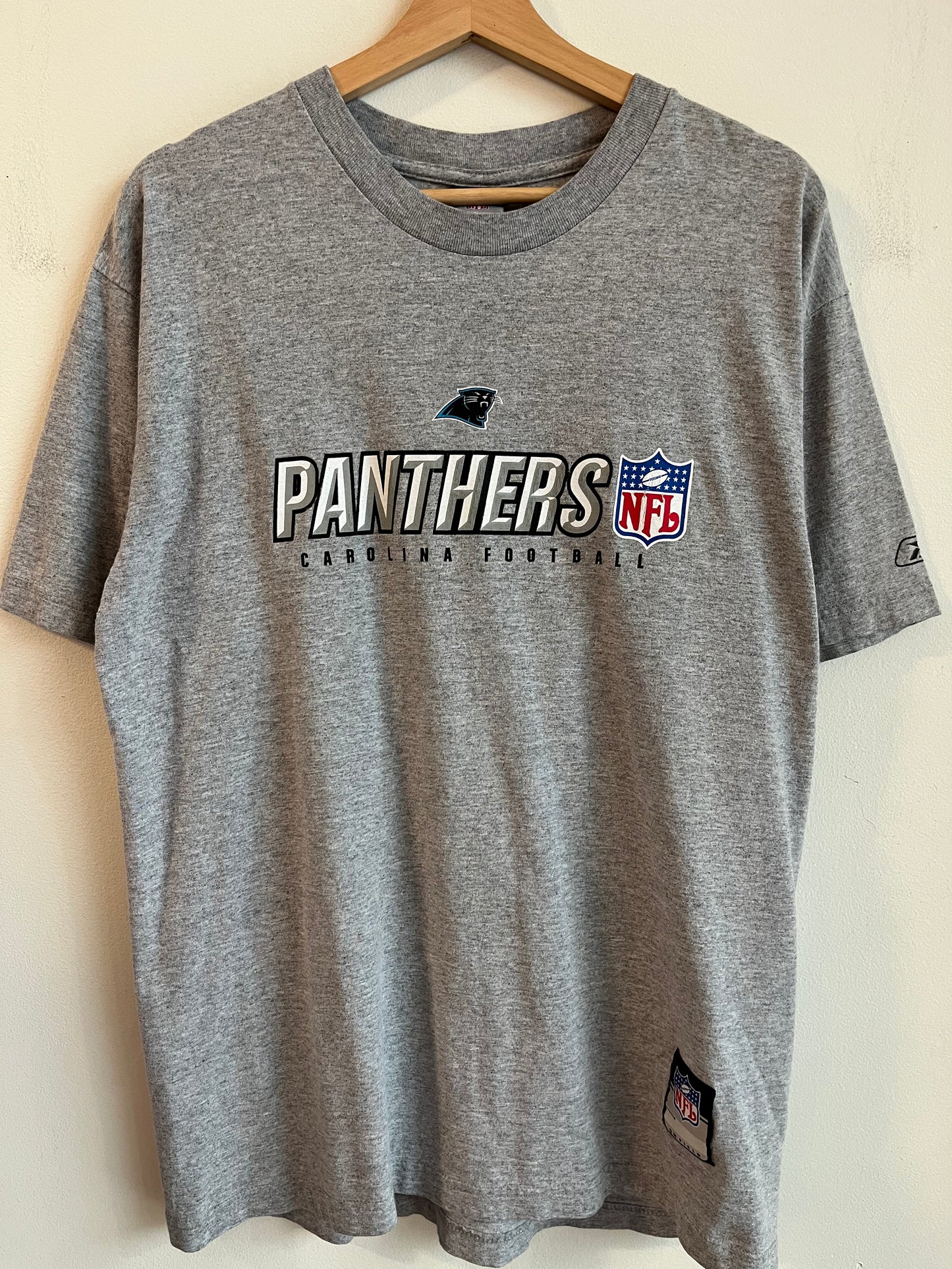 00s Carolina Panthers Spell Out Essential Tee (M)