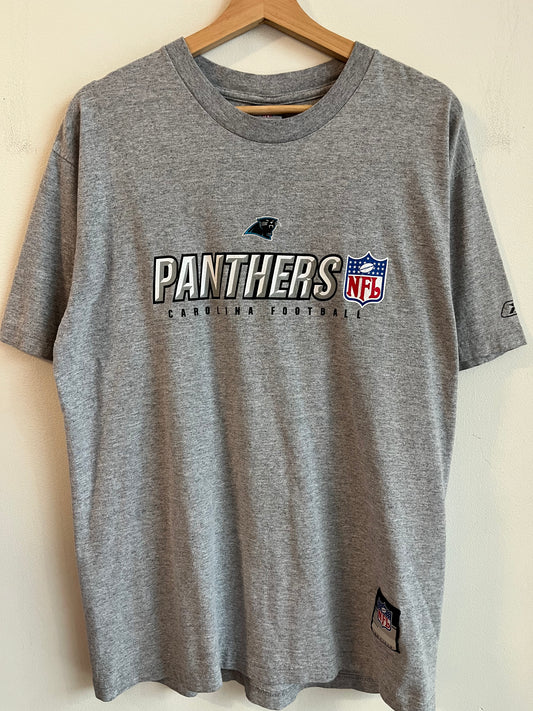 00s Carolina Panthers Spell Out Essential Tee (M)