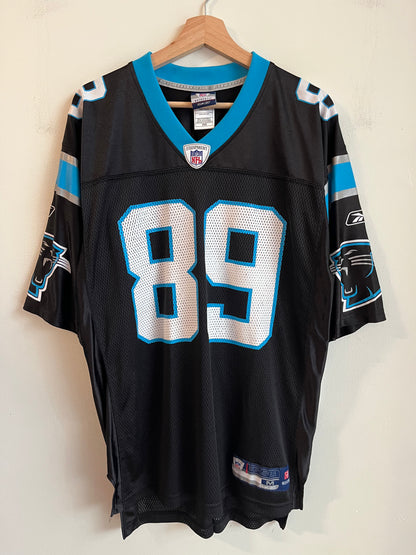 00s Carolina Panthers Steve Smith Reebok Home Jersey (M)