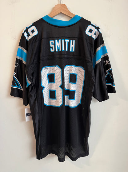 00s Carolina Panthers Steve Smith Reebok Home Jersey (M)
