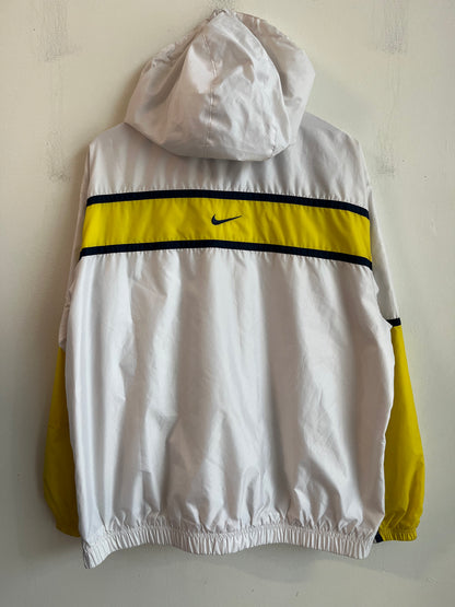 00s Nike Striped Essential Multi-Colored Windbreaker (XL)