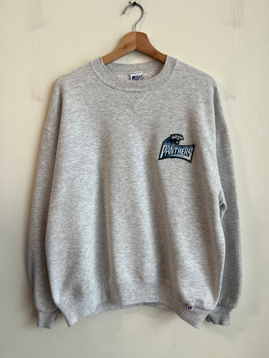 90s Carolina Panthers Russell Athletics Patched Crewneck (XL)