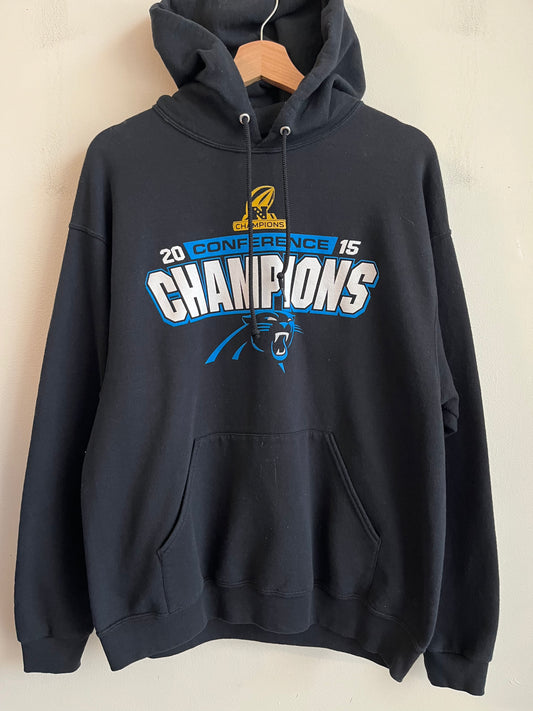 2015 Carolina Panthers Conference Champs Essential Hoodie (L)