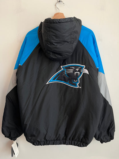 90s Carolina Panthers NFL Gameday Deadstock Puffer Jacket (L)