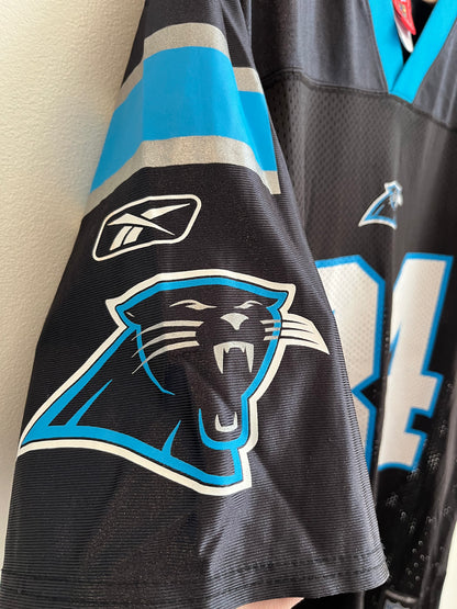 00s Carolina Panthers DeAngelo Williams NFL Players Home Jersey (M)