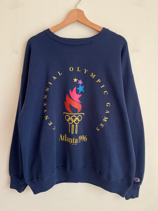 1996 Atlanta Olympics Navy Champion Crewneck (XL)