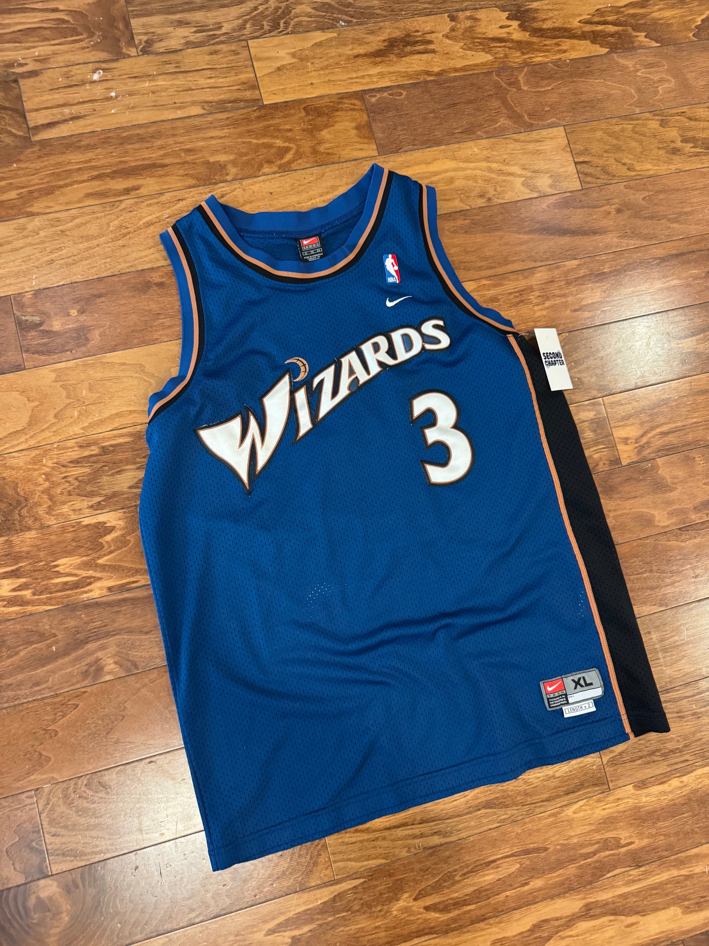 00s Washington Wizards Juan Dixon Nike Basketball Jersey (XL)