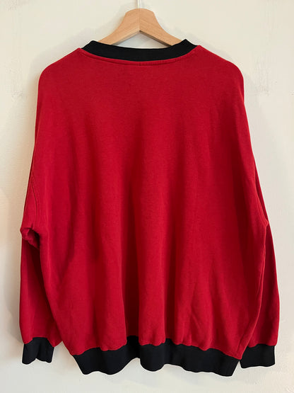 90s Ohio State University (OSU) Red Lee Crewneck (L)