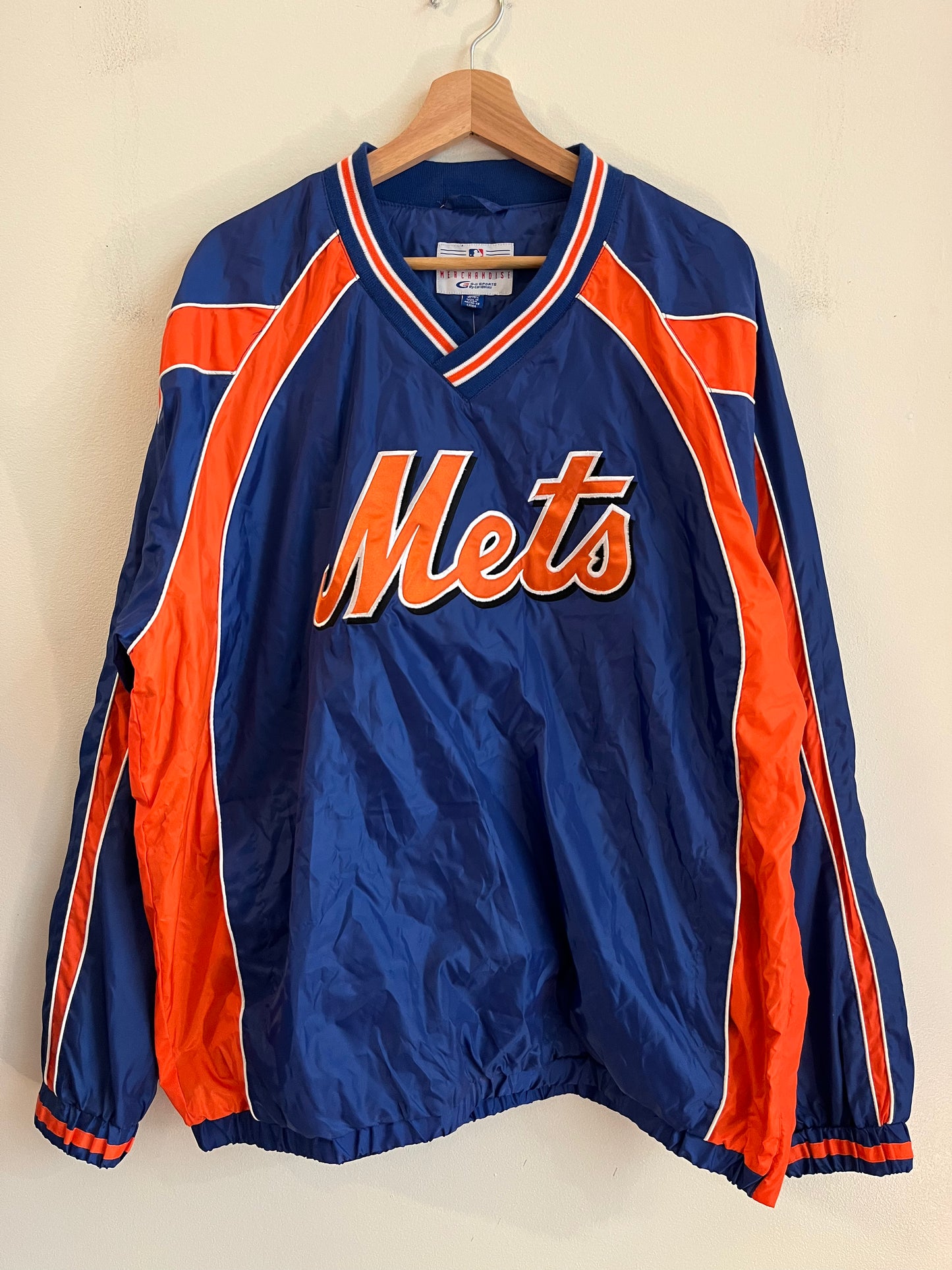 00s New York Mets G-III Embroidered Windbreaker (XL)