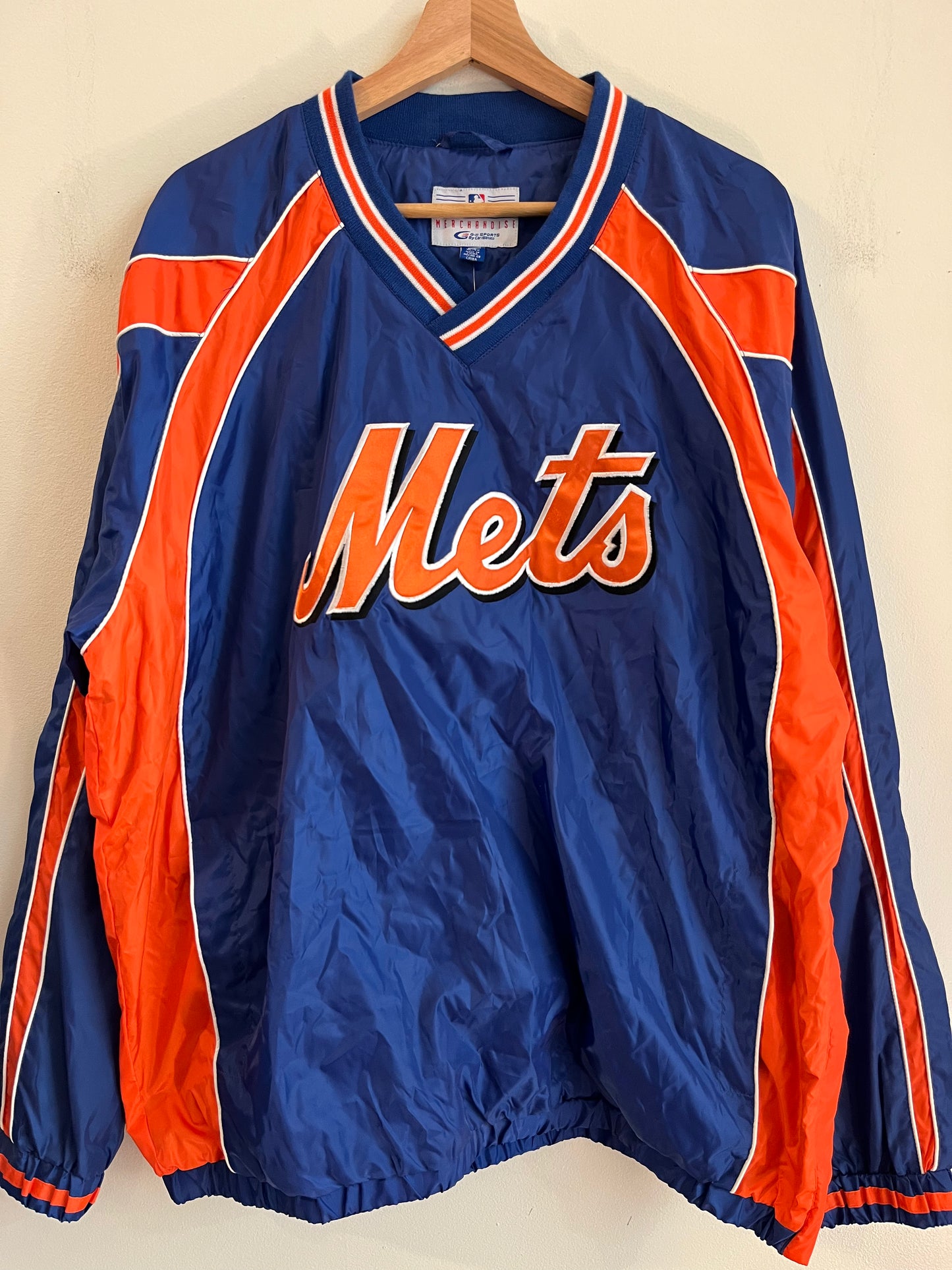 00s New York Mets G-III Embroidered Windbreaker (XL)
