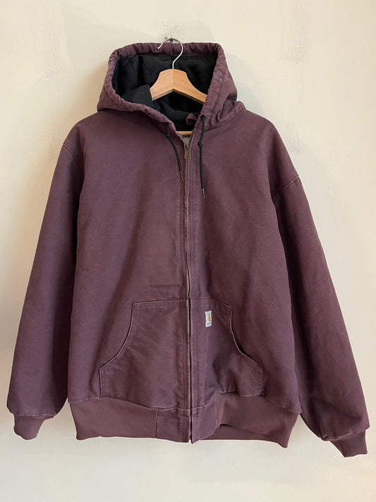 2010 Carhartt WJ130 Plum Jacket (Women's XL)