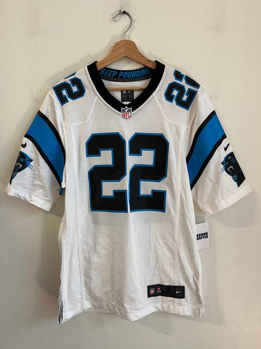2016 Carolina Panthers Christian McCaffery Nike Away Jersey (S)