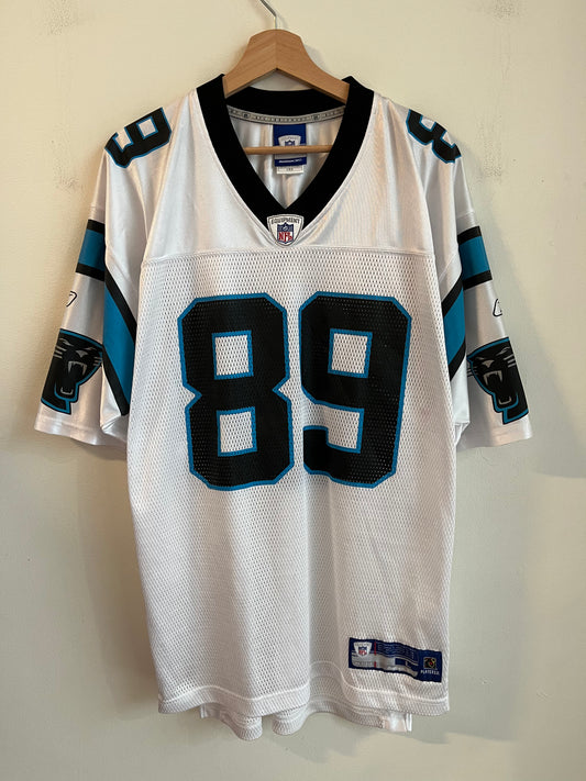 00s Carolina Panthers Steve Smith Away Jersey (L)