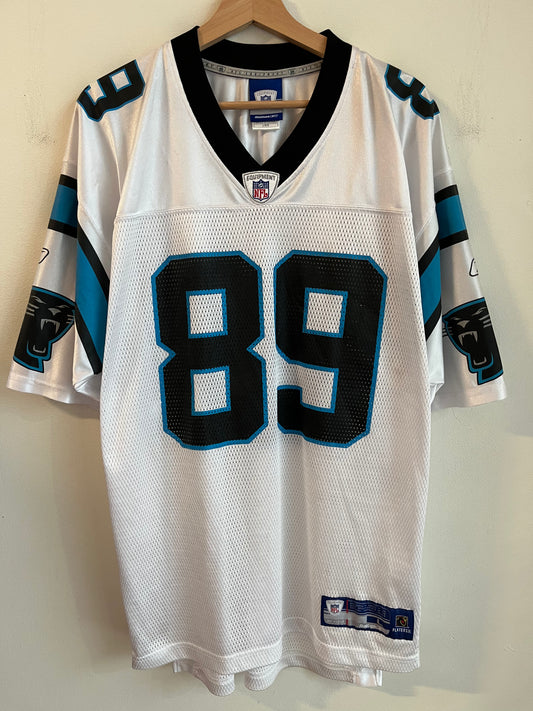 00s Carolina Panthers Steve Smith Away Jersey (L)