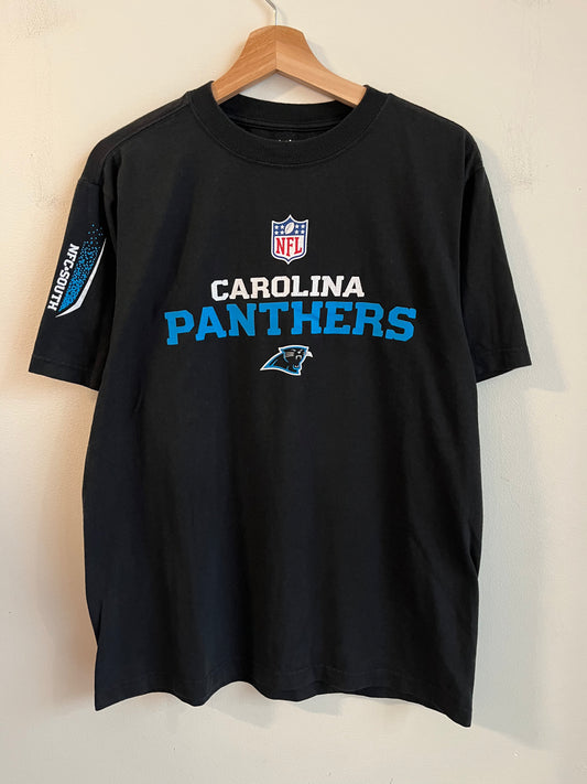 2000s Carolina Panthers Essential Spell Out Reebok Tee (S)