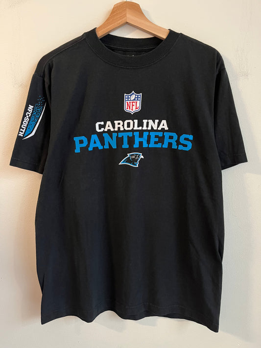 2000s Carolina Panthers Essential Spell Out Reebok Tee (S)