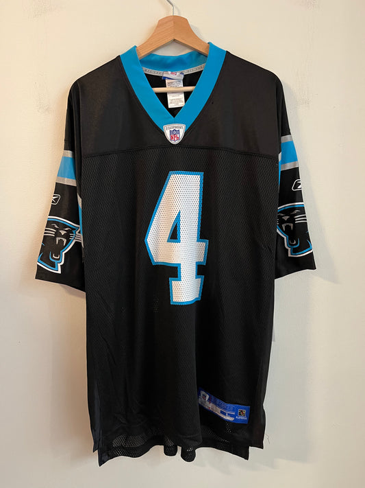 00s Carolina Panthers John Kasay Reebok Home Jersey (L)