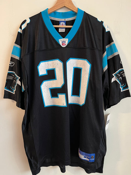 00s Carolina Panthers Chris Gamble Reebok Home Jersey (L)