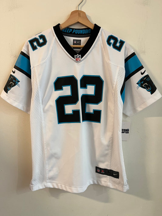 2019 Carolina Panthers Christian McCaffery Nike Away Jersey (Youth L)