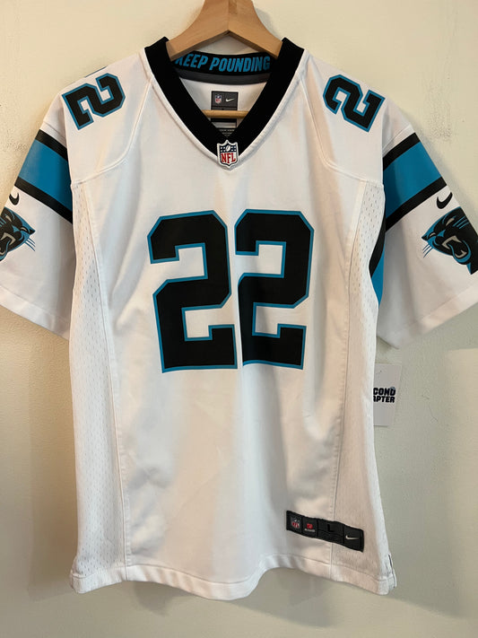 2019 Carolina Panthers Christian McCaffery Nike Away Jersey (Youth L)