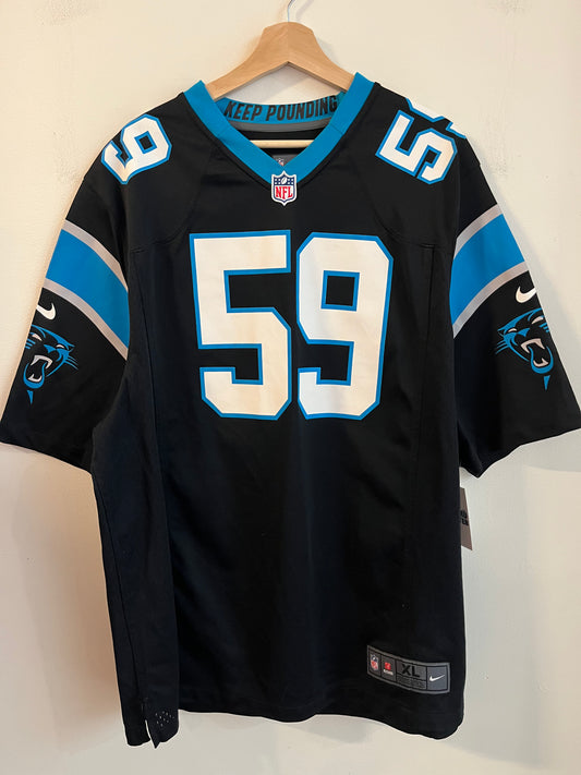 2012 Carolina Panthers Luke Kuechly Nike Home Jersey (XL)