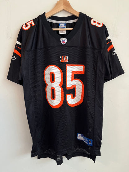 00s Cincinnati Bengals Chad Ocho Cinco Home Jersey (Youth XL)