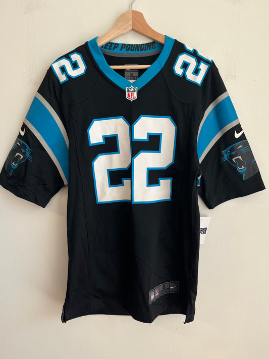 2010s Carolina Panthers Christian McCaffery Nike Home Jersey (S)