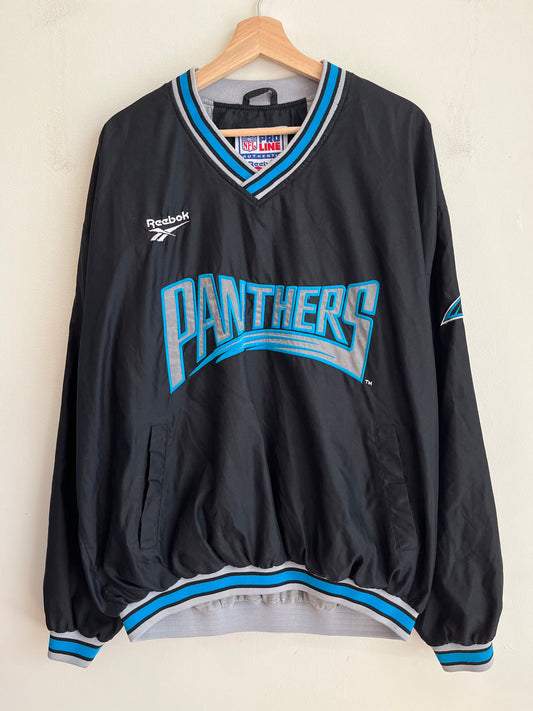 90s Carolina Panthers Reebok Pro Line Pullover Windbreaker (XL)