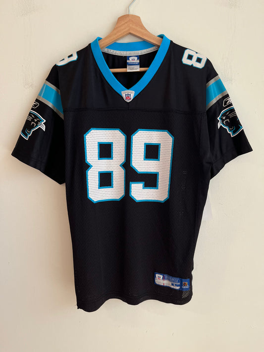 00s Carolina Panthers Steve Smith Reebok Home Jersey (Youth L)