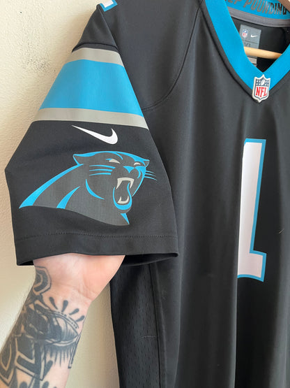 2017 Carolina Panthers Cam Newton Nike Home Jersey (Youth XL)