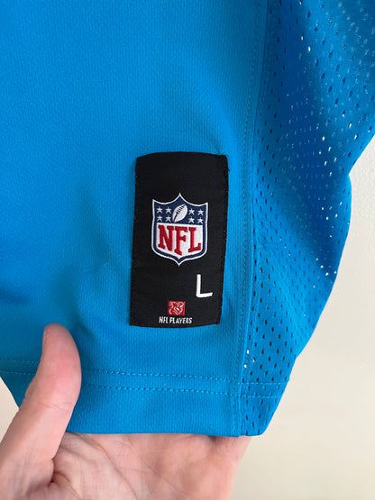 2010s Carolina Panthers Cam Newton NFL Team Blue Jersey (Youth L)