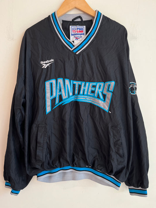 90s Carolina Panthers Reebok Pro Line Windbreaker (XL)