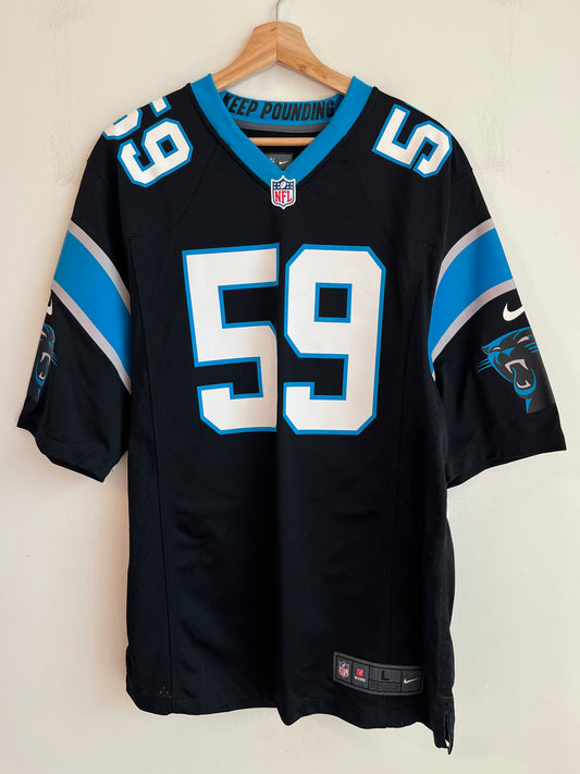 2012 Carolina Panthers Luke Kuechly Nike Home Jersey (L)