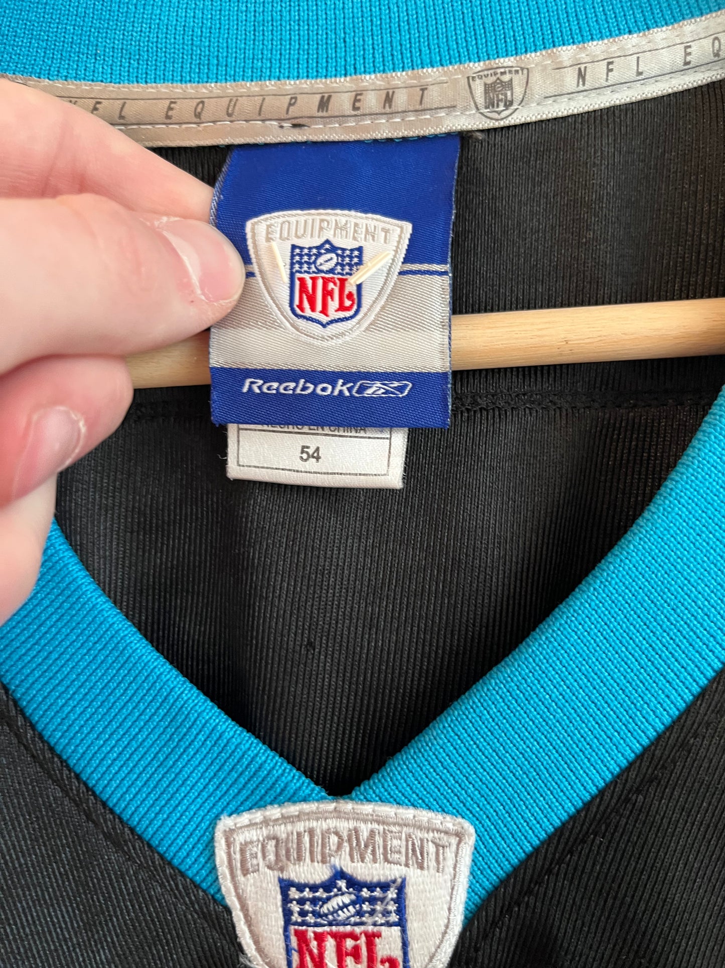 00s Carolina Panthers Julius Peppers Stitched Home Jersey (XXL)